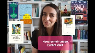 BücherNeuerscheinungen Herbst 2021 auf die ich mich freue  Kalis Books [upl. by Ainesell]