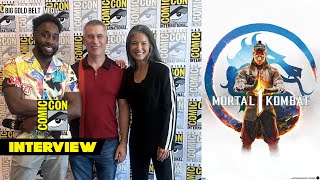 Dominic Cianciolo amp Kelly Hu Interview  Mortal Kombat 1  SDCC 2023 [upl. by Oenire]