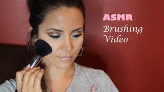 REQUESTED ASMR Soft Brushing with Makeup Brushes [upl. by Persons17]