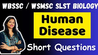 SLST BIOLOGY MCQ  Himan disease MCQ  WBSSC WBMSC SLST BIOLOGY MCQ [upl. by Latsyek]