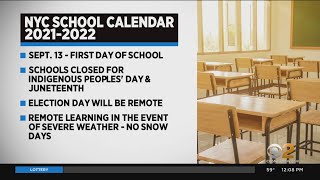 NYC Releases 202122 School Calendar [upl. by Akiram]