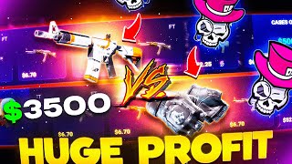 3500 HUGE PROFIT WITH LOW BALANCE ON DADDYSKINS  DADDYSKINS PROMO CODE 2024 [upl. by Allerim761]