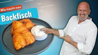 Knuspriger Backfisch  einfach amp lecker zu Hause machen [upl. by Kamal]