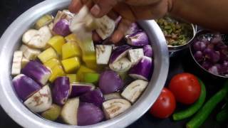 புளிக்குழம்பு பொங்கல் ஸ்பெஷல்  puli kaai kuzhambu in tamil  Mixed Vegetables Curry in Tamil [upl. by Streetman]