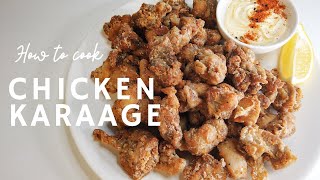 Chicken Karaage Recipe  BEST Double Fried Karaage [upl. by Dolph]