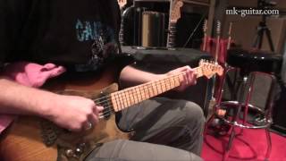 Playing Mark Knopflers Schecter Dream Machine Strat  Part 2 Money for Nothing [upl. by Pavlish864]