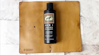 Does it really clean Bickmore Bick 1 leather cleaner not sponsored [upl. by Janine]