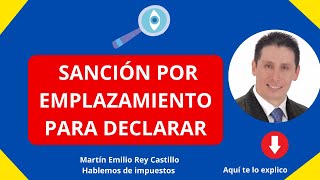 ⚖️ SANCIÓN por EXTEMPORANEIDAD si hay EMPLAZAMIENTO para DECLARAR🛑 [upl. by Aniretake]