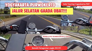 Jalur Selatan Yogyakarta  Purwokerto  Solo Touring Eps4  Benelli Patagonian Eagle 250 EFI [upl. by Notgnirrab919]