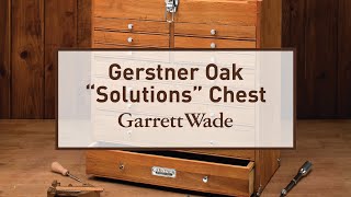 Gerstner International Oak “Solutions” Chest [upl. by Hung]