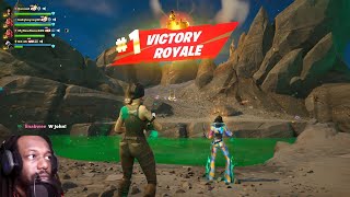 High Kill Fortnite Zero Build Gameplay  Fortnite Chapter 5 Season 2 [upl. by Nylarak]