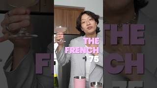 The French 75 cocktails bartender bartending mixology barchemistry [upl. by Joed]