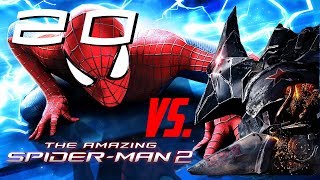 The Amazing SpiderMan 2  iOSAndroid  WalkthroughLets Play  19  First Fight with Rhino [upl. by Oirogerg]