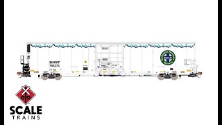 ScaleTrains BNSF 82 Reefer Review [upl. by Thompson]