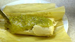 ¡SUPER FACIL TAMALES de pollo en salsa verde [upl. by Agrippina]