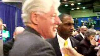 Shawnee State University Bill Clinton Visit Early 2008 [upl. by Anotyad61]