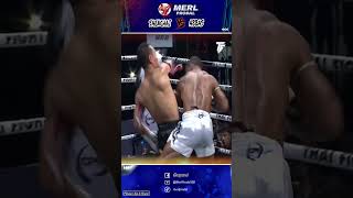 SAENCHAI 🆚 ABBAS  Thai Fight🔥kunkhmer thaifight boxing mauythai fyp [upl. by Aigroeg]