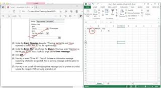 Spreadsheet in Accounting Data validation [upl. by Allis935]