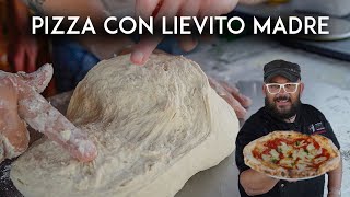 Ricetta Pizza Napoletana con LIEVITO MADRE del Maestro Santucci [upl. by Sean396]