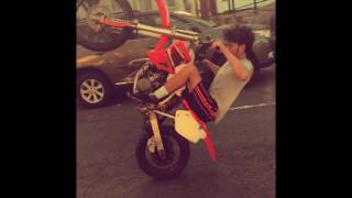 Cr80 wheelies  Bikelife [upl. by Anihs969]