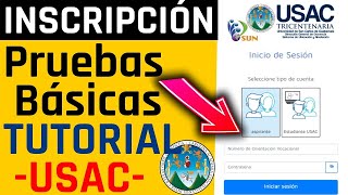 🔴Cómo Inscribirme a las PRUEBAS DE CONOCIMIENTOS BÁSICOS USAC 2023  Tutorial Completo Paso a Paso💻 [upl. by Eilhsa571]