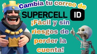 ¿Cómo cambiar el correo de supercell id en Clash Royale [upl. by Salohcim165]