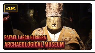 RAFAEL LARCO HERRERA ARCHAEOLOGICAL MUSEUM Lima Museo Arqueologico Peru [upl. by Enogitna]