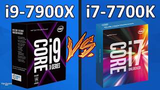 i97900X vs i77700K  FULL COMPARISON [upl. by Osy]