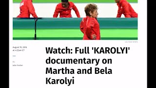 Watch Full KAROLYI documentary on Martha and Bela Karolyi [upl. by Esinej]