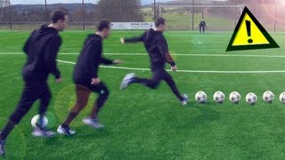 How To Shoot Like Pirlo Ronaldinho amp Özil  Curve Ball Free Kick Tutorial  freekickerz [upl. by Catina6]