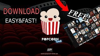 HOW TO DOWNLOAD POPCORN TIME FAST amp EASY [upl. by Calista842]