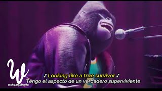 SING  Im Still Standing  Johnny Taron Egerton  Lyrics  Sub Español [upl. by Drofliw]