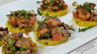 Easy Polenta Appetizer [upl. by Shulock]