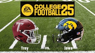 Troy Trojans vs Iowa Hawkeyes  Who will WIN College Football [upl. by Aizan946]