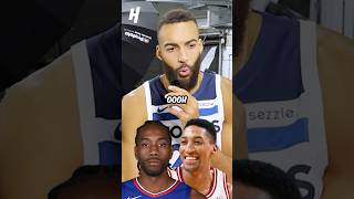 Rudy Gobert Chooses Between The GREATEST Defenders Of All Time 🍿👀 shorts [upl. by Nair]