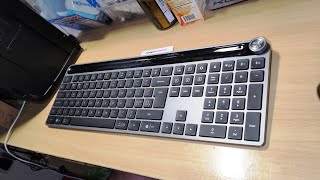 Jlab Epic Wireless Keyboard SoundBacklighting Test  Gadget Explained Extended Unboxing [upl. by Nolad]