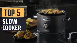 Best Slow Cooker 2024  Top 5 Picks [upl. by Annoyed]