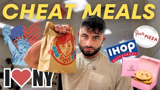 BRITISH IFBB PRO EATS AMERICAN CHEAT MEALS  PURSUING quotPOTENTIALquot EP58 [upl. by Akcinat]