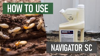 How to Use Navigator SC DIY Termiticide amp Insecticide [upl. by Desberg]