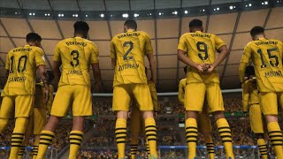 Sébastien Haller scores 4 GOALS in DFBpokal final for Dortmund [upl. by Lottie]