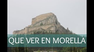 Que ver en Morella  Castillo de Morella  MALETA Y VIAJE [upl. by Suirtemid]