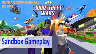 Dude Theft Wars Multiplayer Sandbox Long Gameplay [upl. by Allenod]