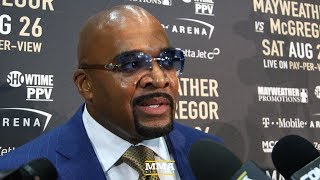 Leonard Ellerbe Shuts Down Racist Accusations Toward Conor McGregor– MMA Fighting [upl. by Kaczer113]