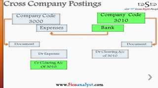 Business Process  Cross Company Clearing Posting [upl. by Georgia]