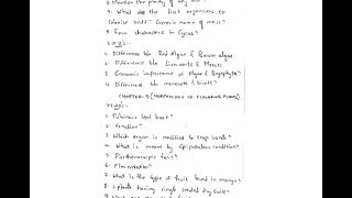 Inter 1st year botany important questions and previous question papers  By Phanindra guptha [upl. by Lim]