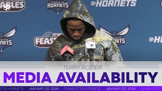 Hornets vs Sixers Terry Rozier Postgame Media Availability  1202024 [upl. by Egerton969]