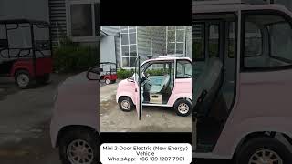 Mini 2Doors New Energy Electric Vehicle Chinese Made  Beautiful 2Doors 4Wheels 34 Passengers [upl. by Aima]