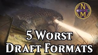 The Five WORST Draft Formats of All Time  Magic the Gathering  Nizzanotes 98 [upl. by Goodson213]