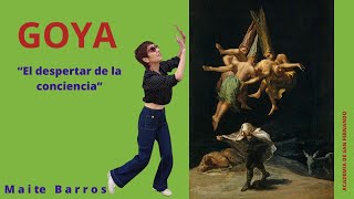 Lectura de obras GOYA en la Real Academia de Bellas Artes quotEl despertar de la concienciaquot [upl. by Yras]