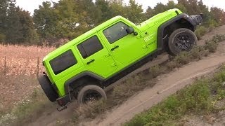 Jeep Wrangler Unlimited  Offroad test [upl. by Lellih39]